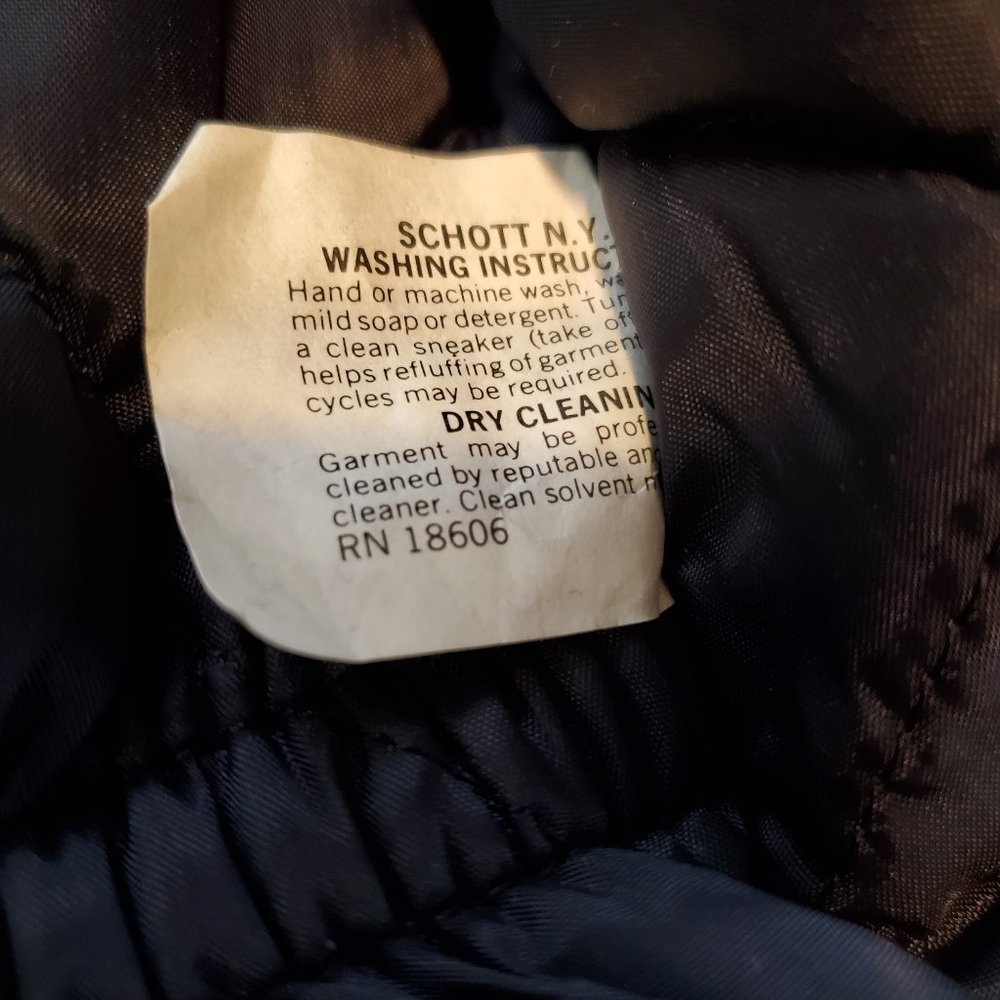 *SOLD* SCHOTT NYC Vintage ABC TV Parka Coat Jacket - Picture 7 of 8
